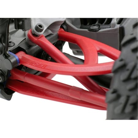Rpm Products RPM  Rear Upper and Lower A-Arms for Traxxas .06Th E-Revo - Red RPM80609